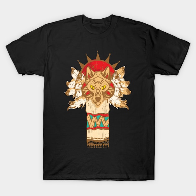 Wolf Totem T-Shirt by saigon199x